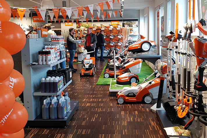 NEU im Tal: STIHL Shop + STIHL Werkstatt - Baustoffe für Haus