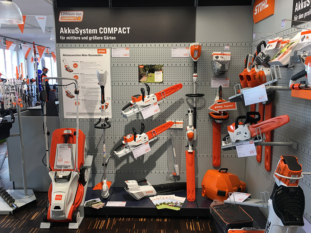 NEU im Tal: STIHL Shop + STIHL Werkstatt - Baustoffe für Haus